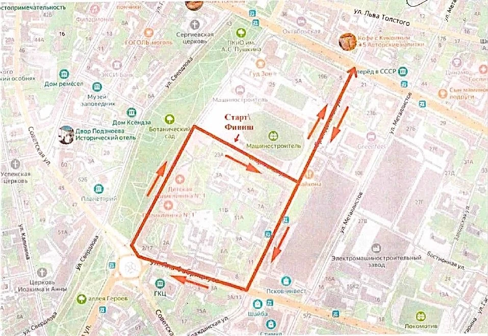 Несколько улиц в центре Пскова будут перекрыты в связи с проведением первенства по велоспорту 13 июн