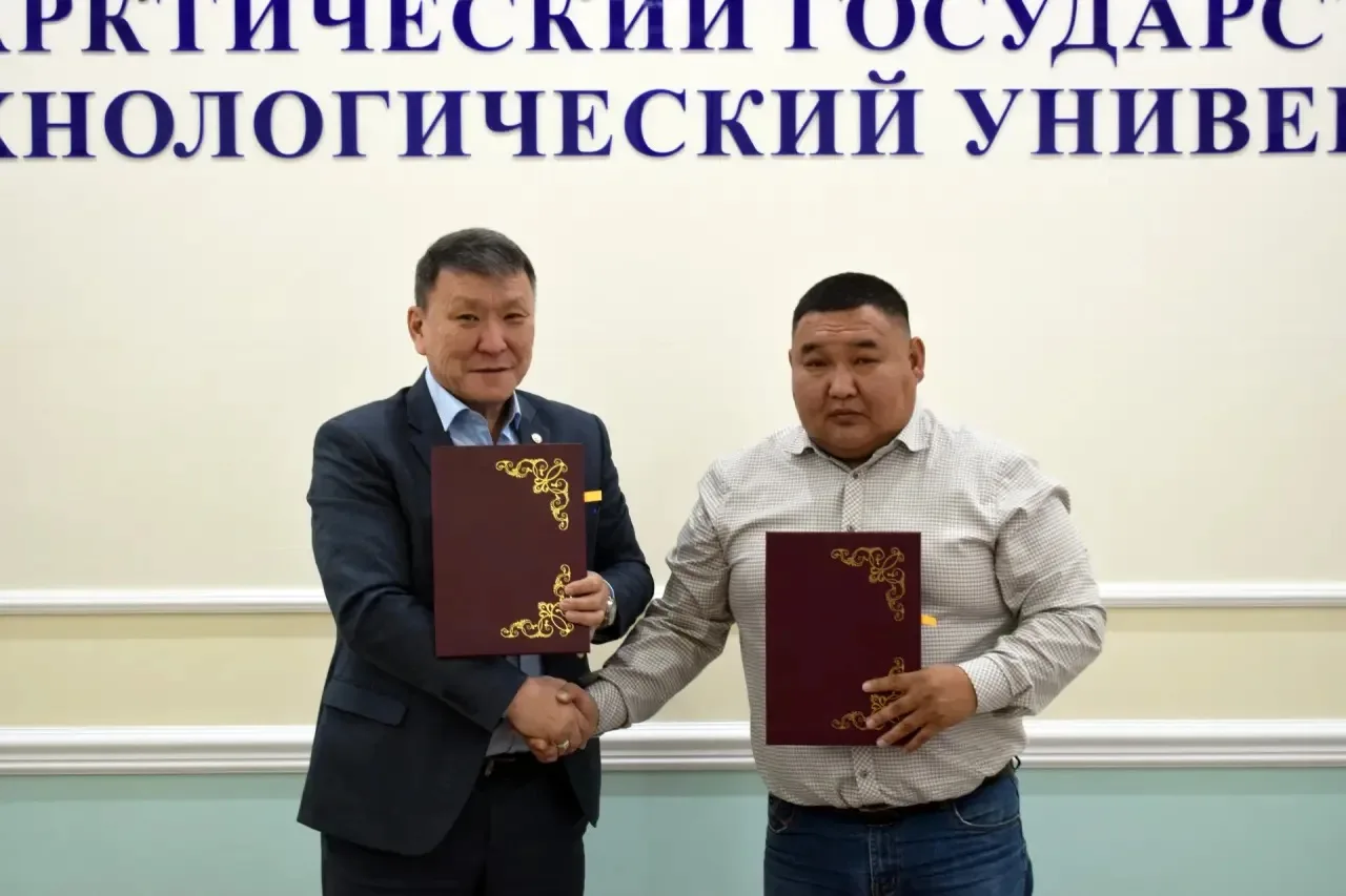 Сегодня мы подписали соглашение с предприятием «Сахаагроплем» о создании в Арктическом ...