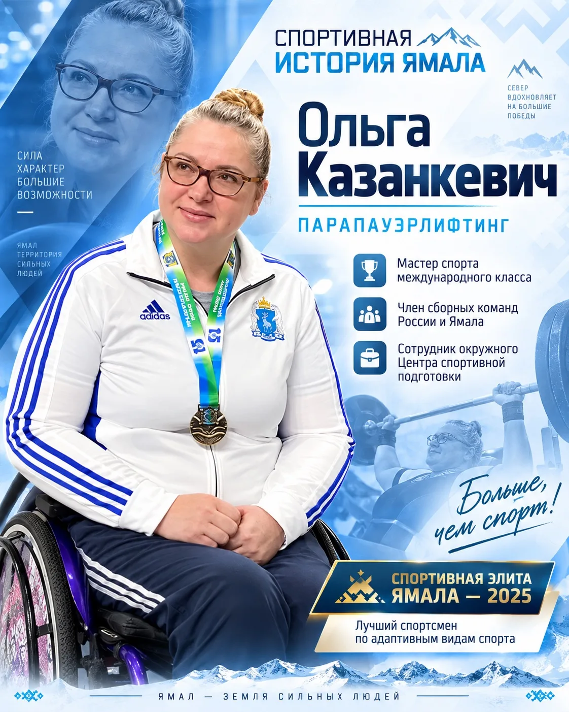 🏋️ 10 лет к главной цели: спортивная история Ольги Казанкевич
