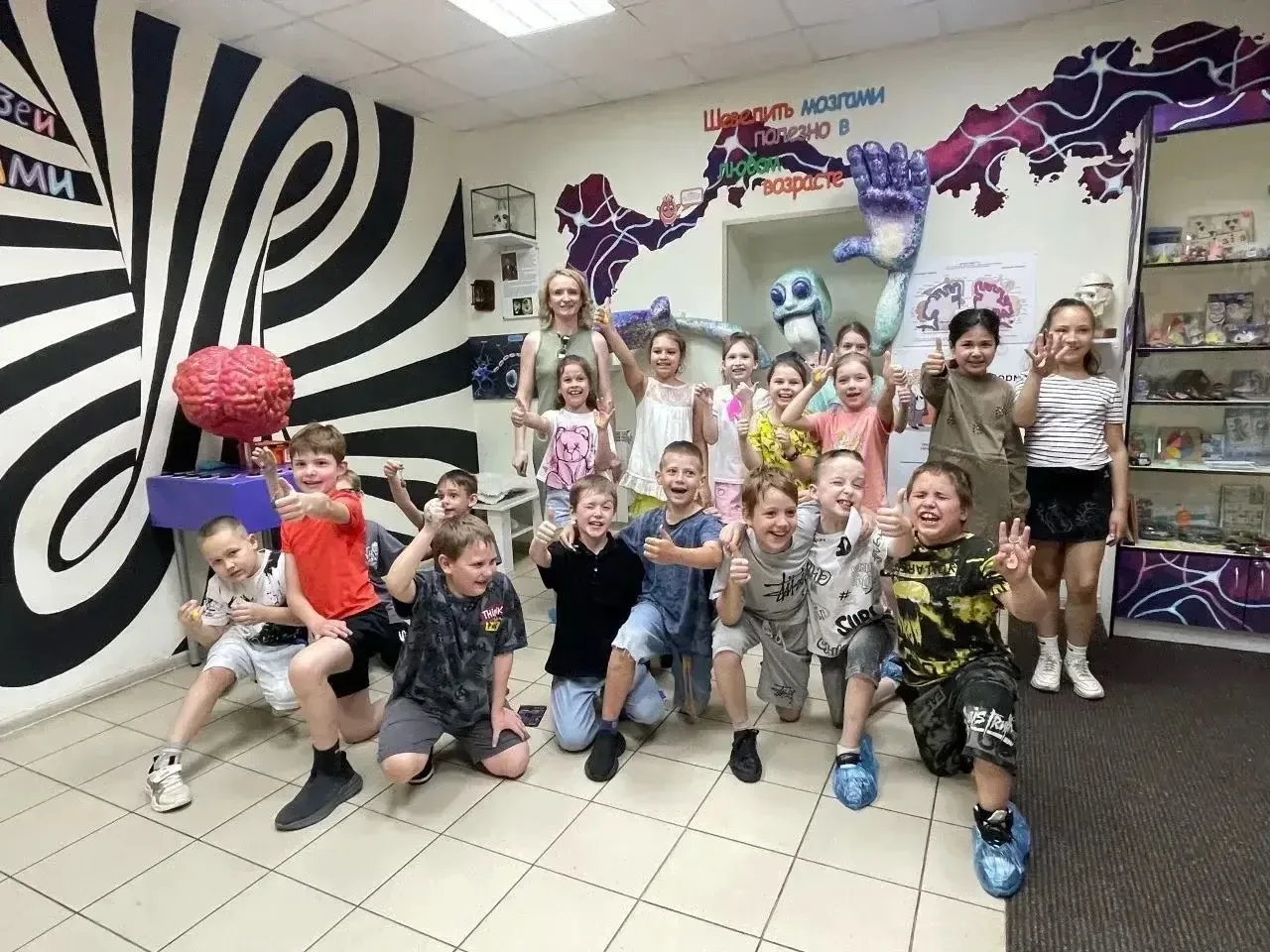 🧠 2 «А» и 2 «Б» штурмуют музей мозга!