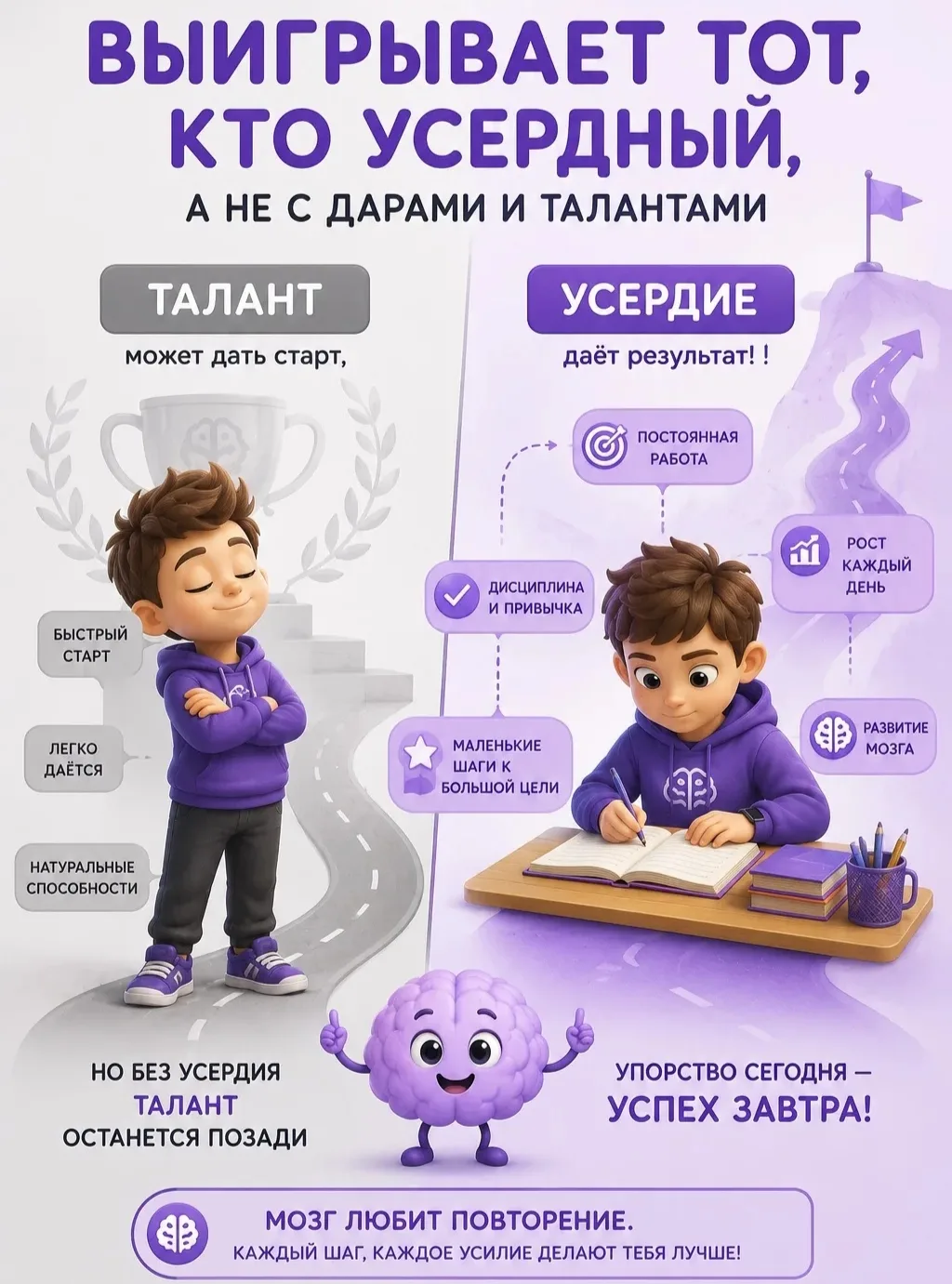 Талант или усердие?
