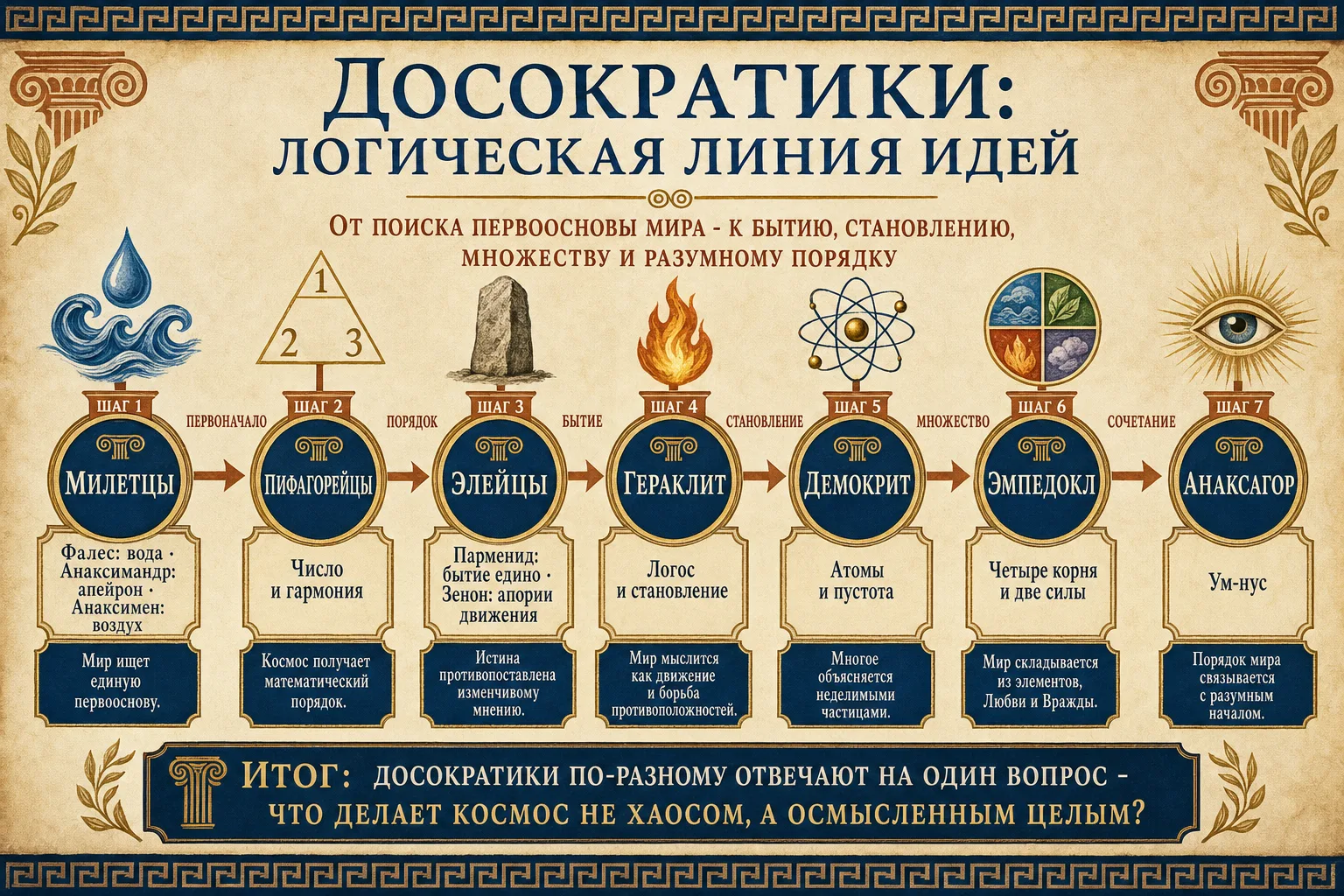 Философская среда с Владимиром Климентьевым.

Пройдены темы:
1) Как не надо подходить к философии. h