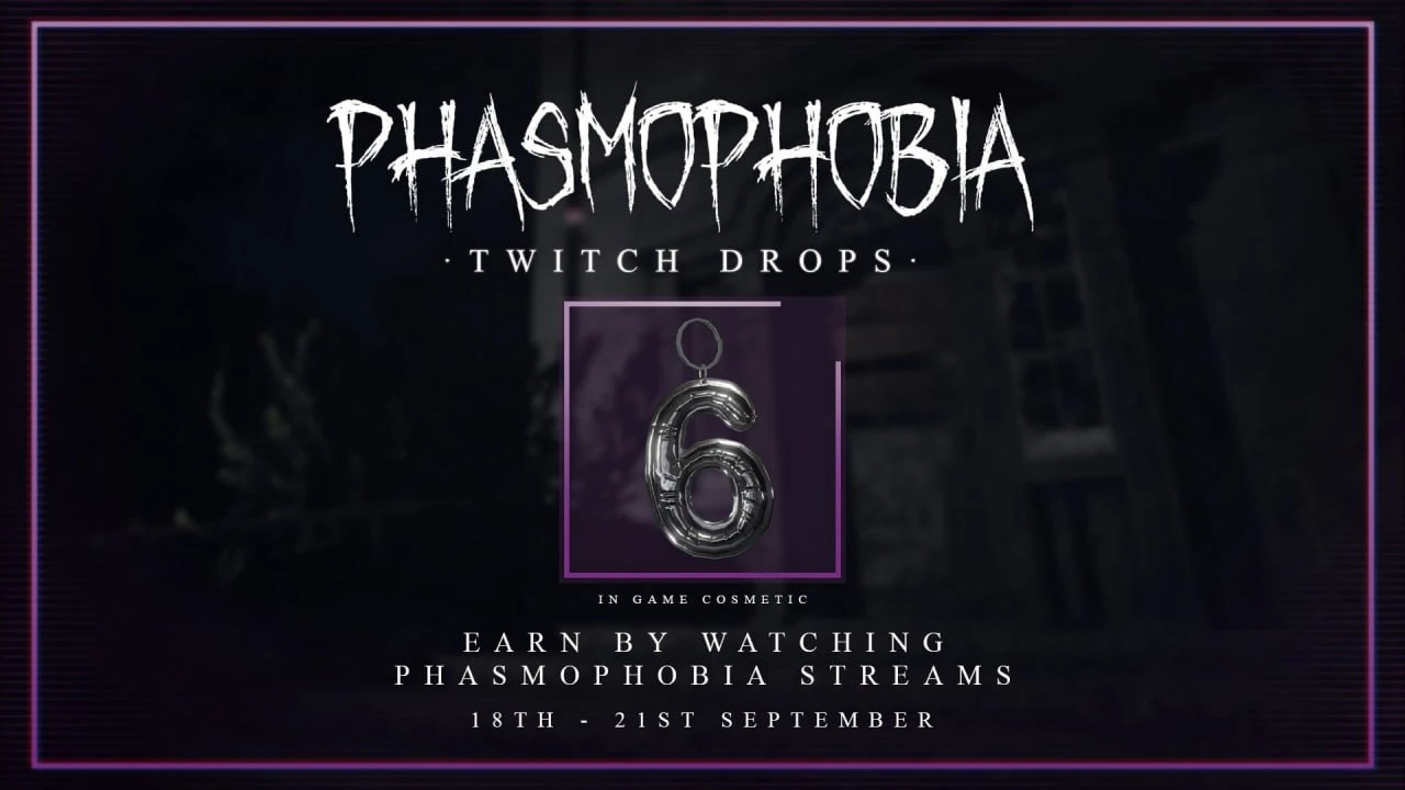 Для Phasmophobia раздают уникальный брелок в честь шестой годовщины