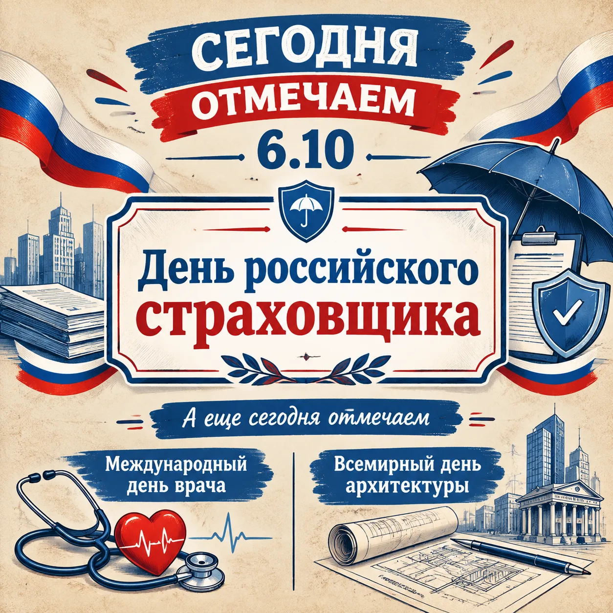 День страховщика, и любителя чеснока