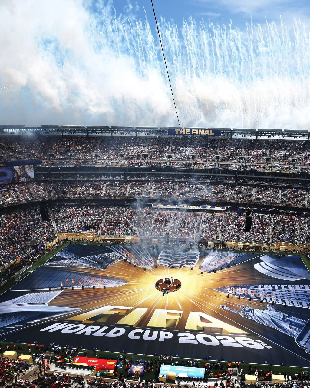Эпичные кадры с церемонии FIFA World Cup 2026 Grand Finale🏆