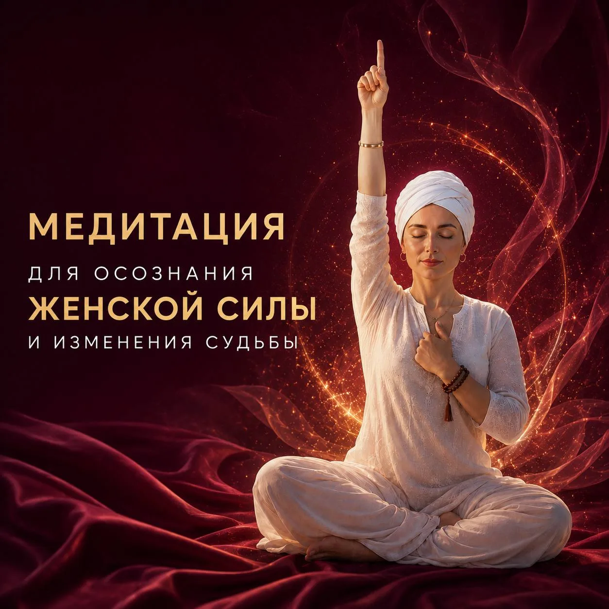 Медитация для осознания женской силы и изменения судьбы 💫

Как выполнять:

🤚🏼Левая рука: Все паль