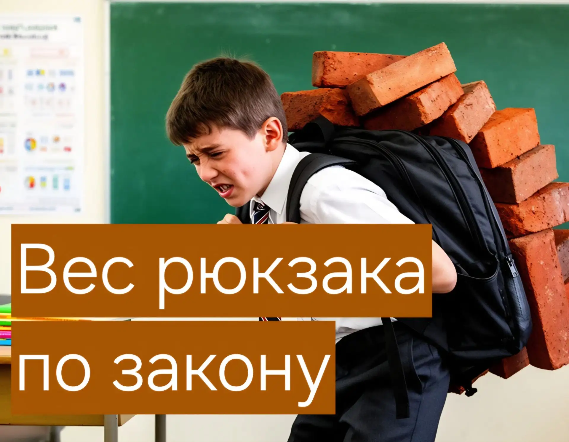 🎒 Сколько килограммов законно носить ребенку?