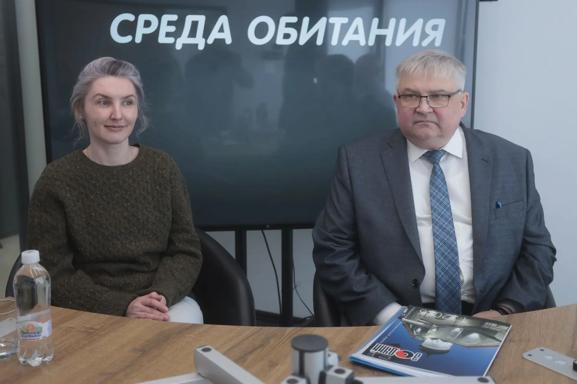 🔷Министр культурного наследия Псковской области Вадим Нэдик и архитектор-реставратор Татьяна Полета