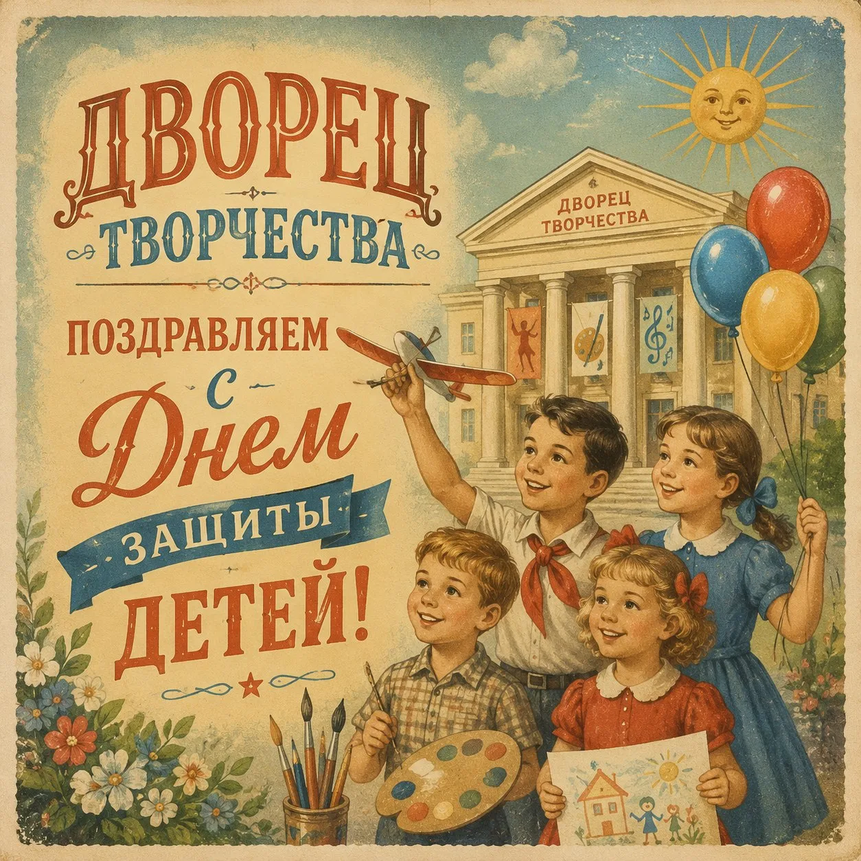1 июня – День защиты детей!