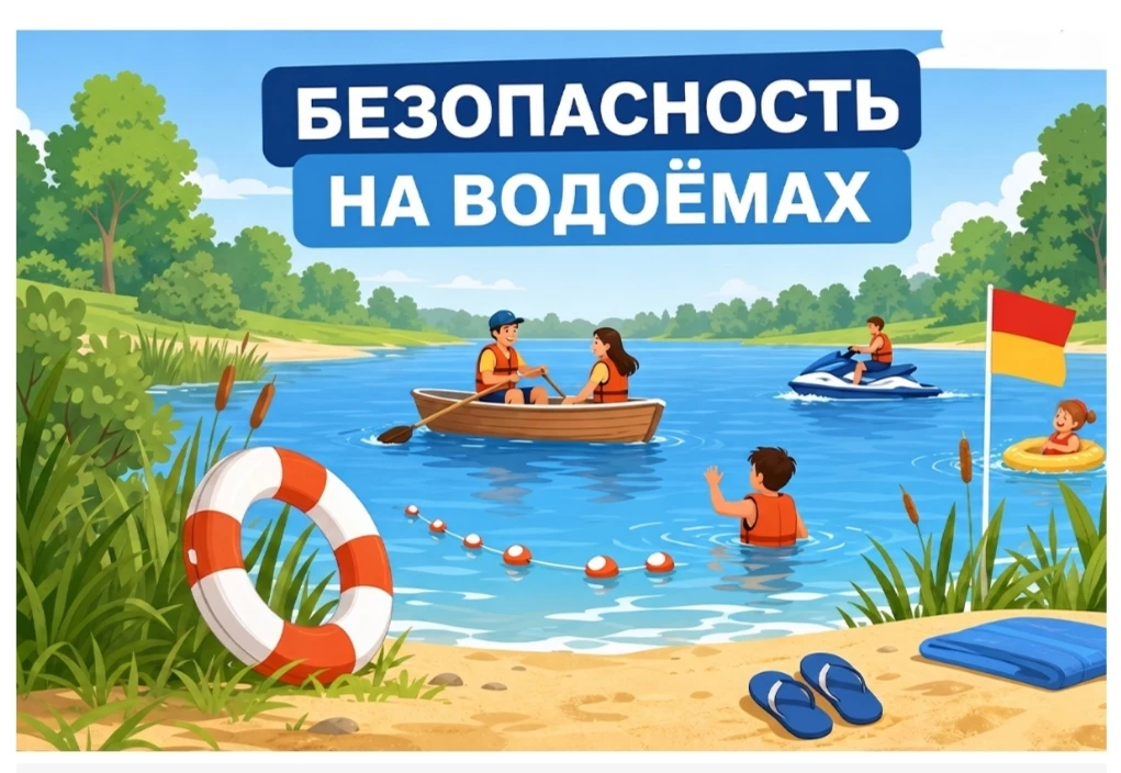 Летом водоёмы остаются источником повышенной опасности, поэтому важно строго соблюдать правила безоп