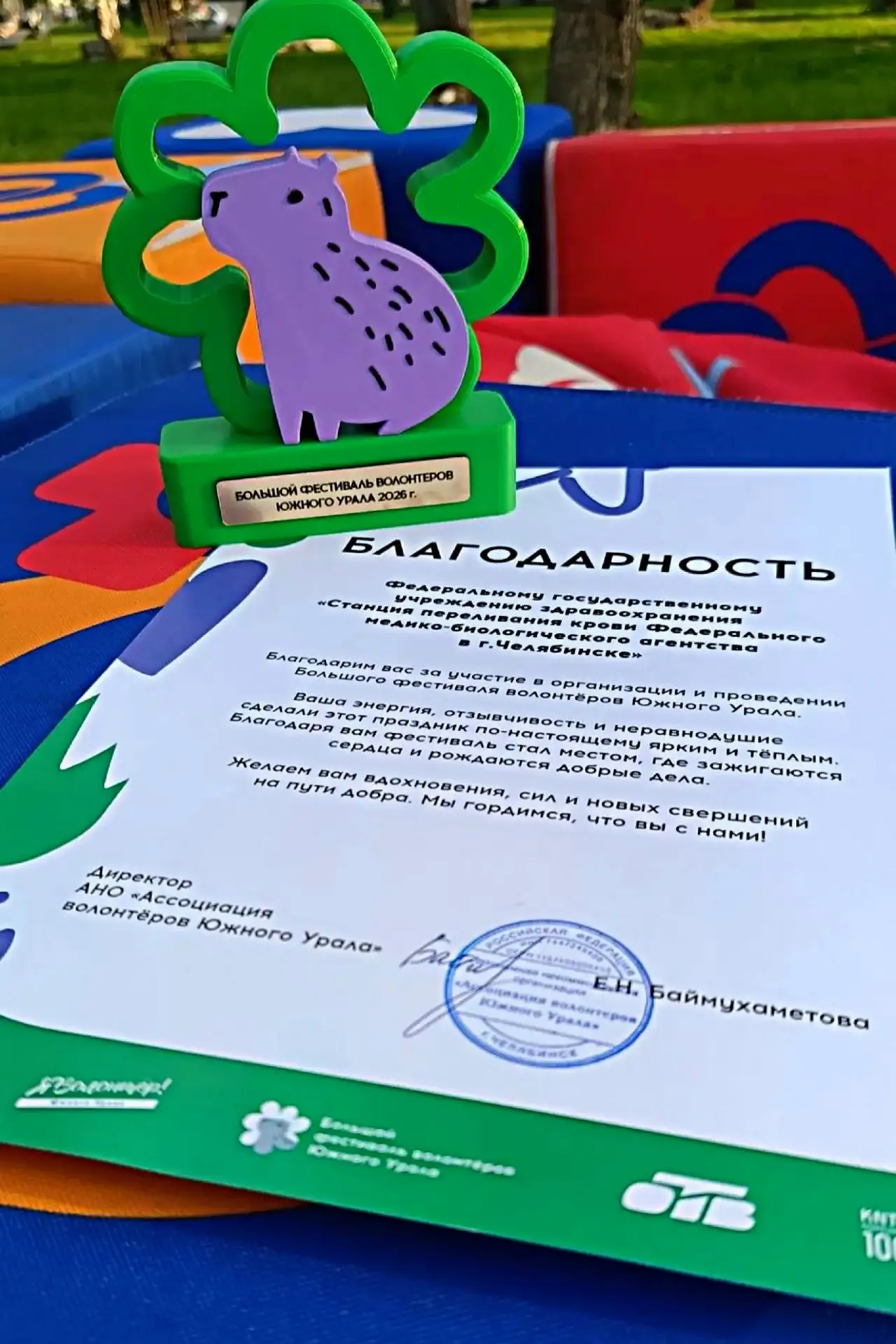 Шестой фестиваль подряд: наша традиция и заслуженная награда 🩸✨