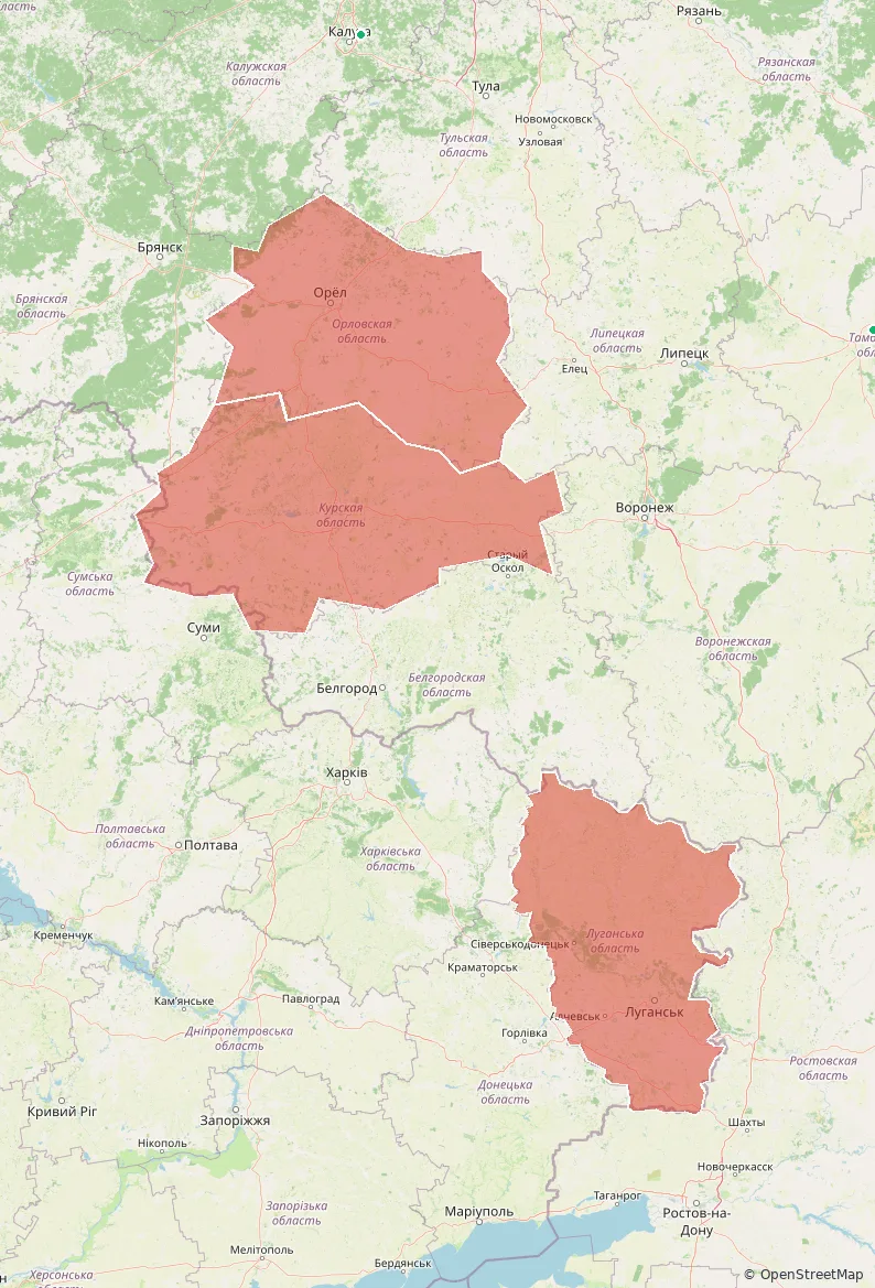 🚨 Карта обстановки 🔄 Обновляется при изменениях.