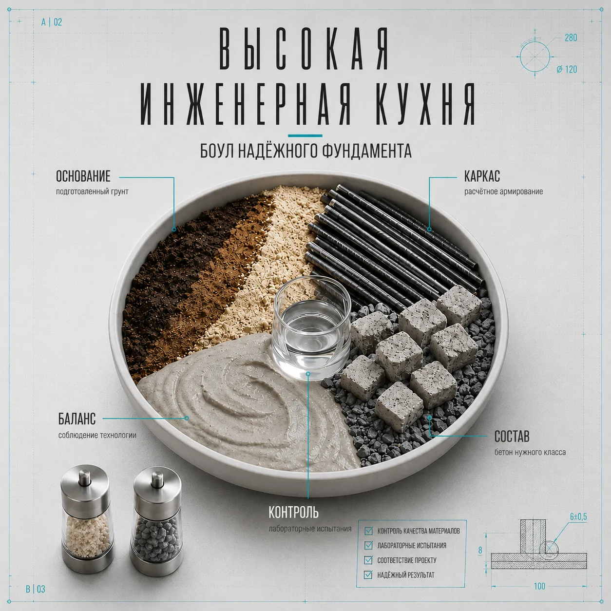 Высокая инженерная кухня подразумевает не один «главный ингредиент».