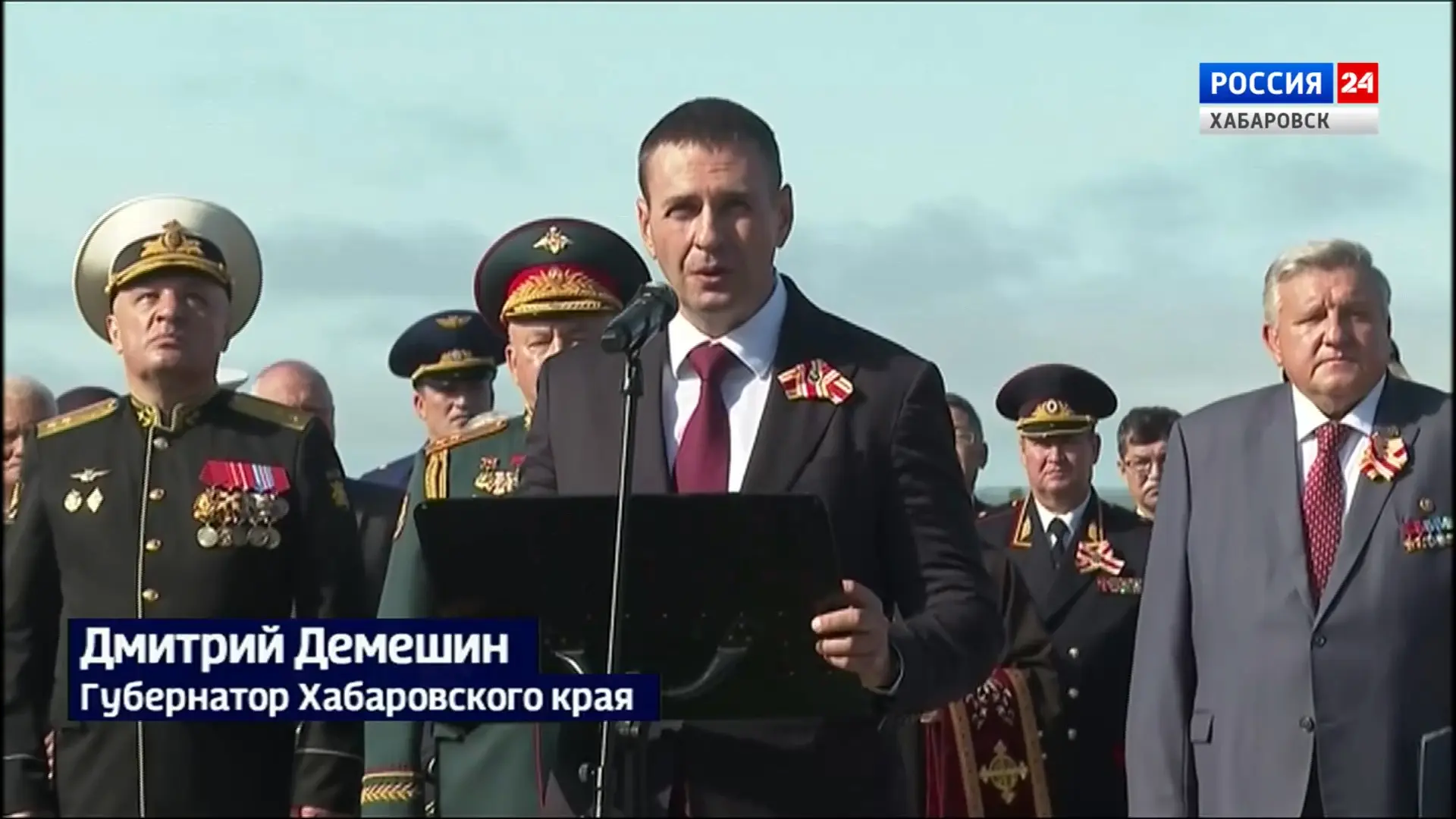 Смотрите в 21:10. Дмитрий Демешин: «Этот памятник – наша благодарность за Победу на Дал...