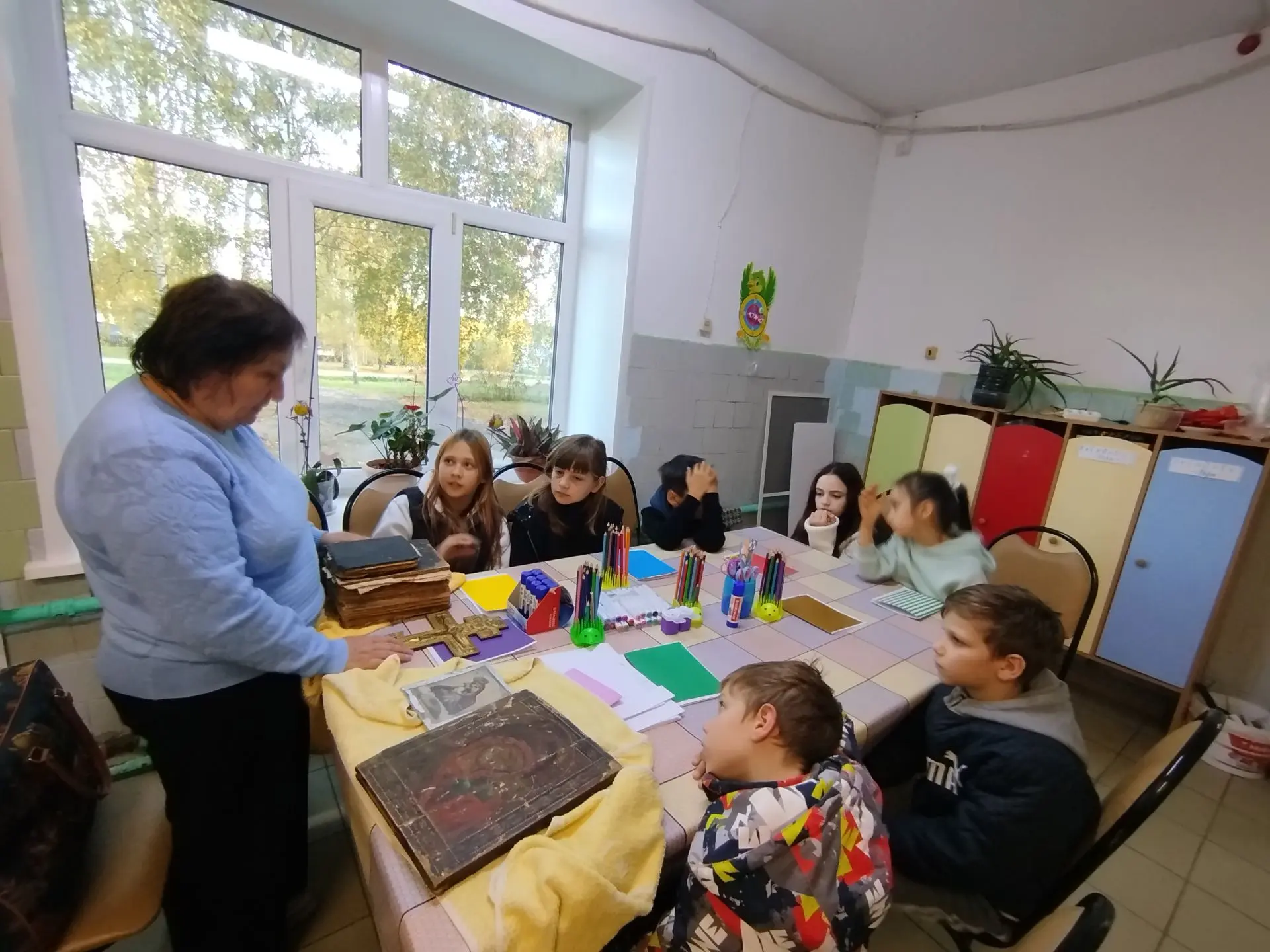 🍂 «Осенние посиделки. Сундук семейных реликвий» в Центре творчества с. Городище