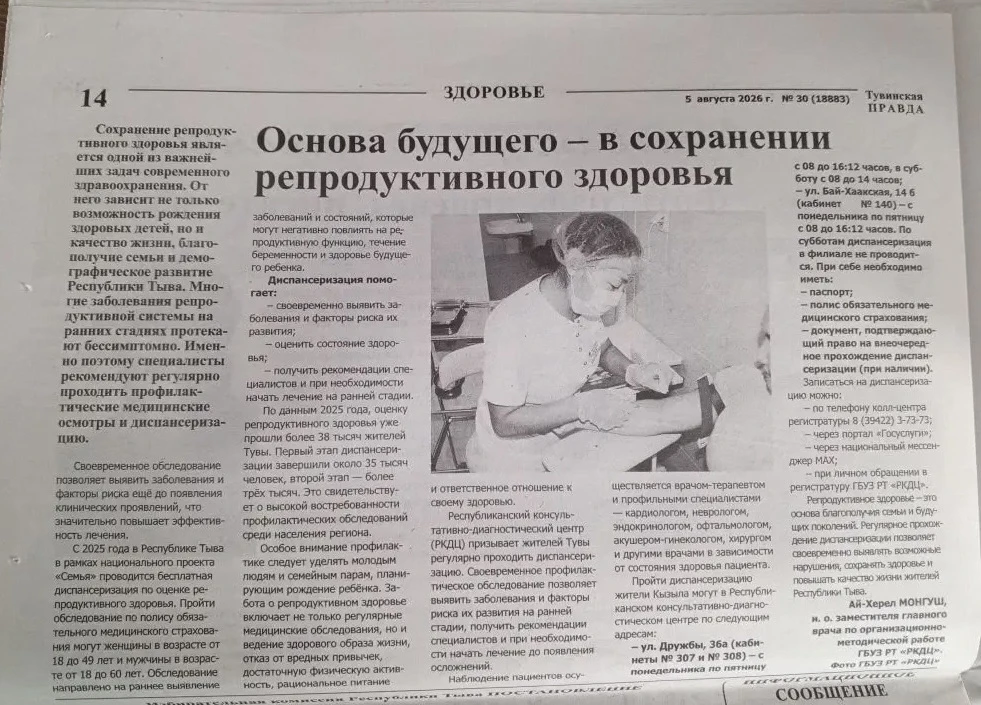Медиа публикации