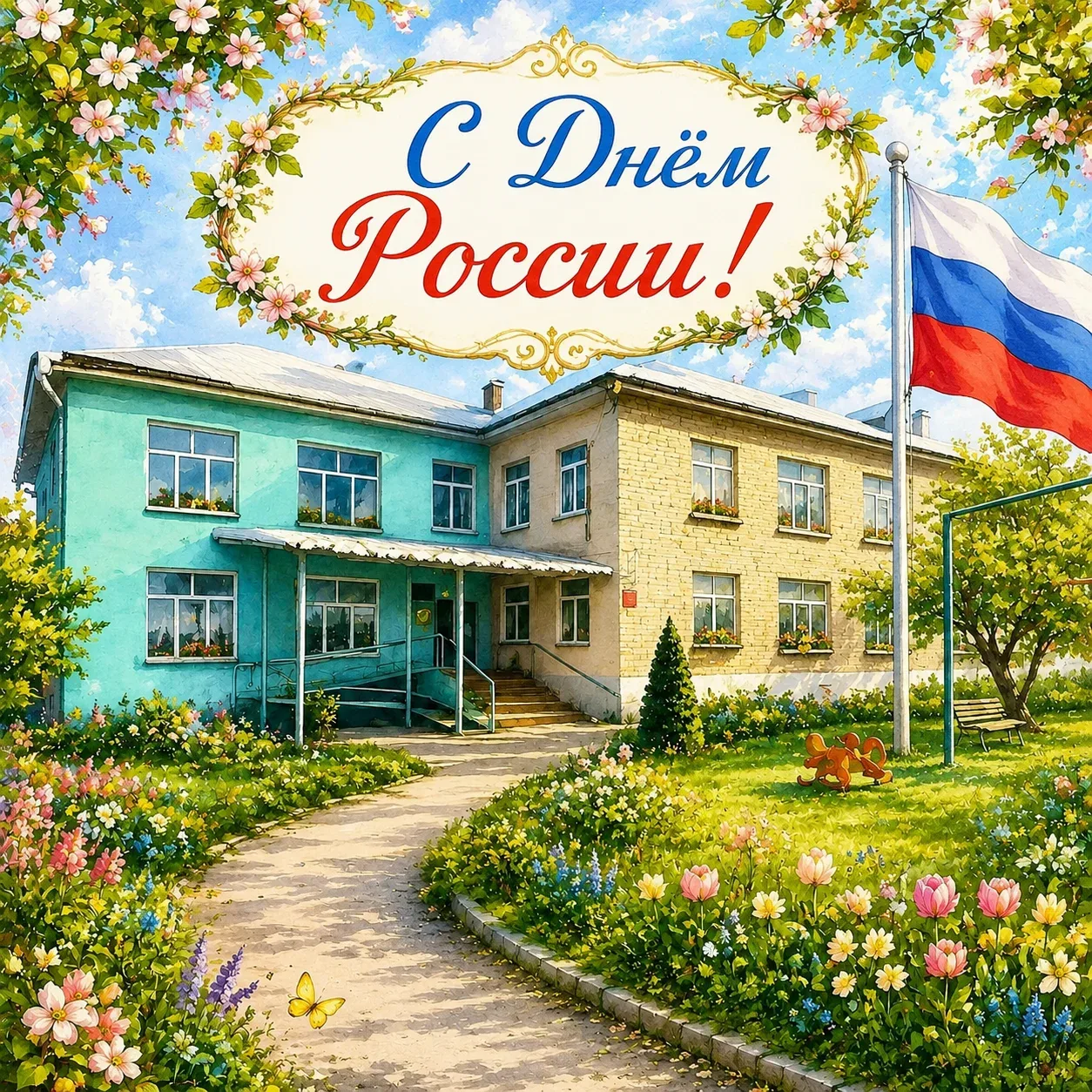 С ПРАЗДНИКОМ, С ДНЁМ РОССИИ 🇷🇺 

Дорогие жители нашей необъятной страны, поздравляем вас с Днём Ро