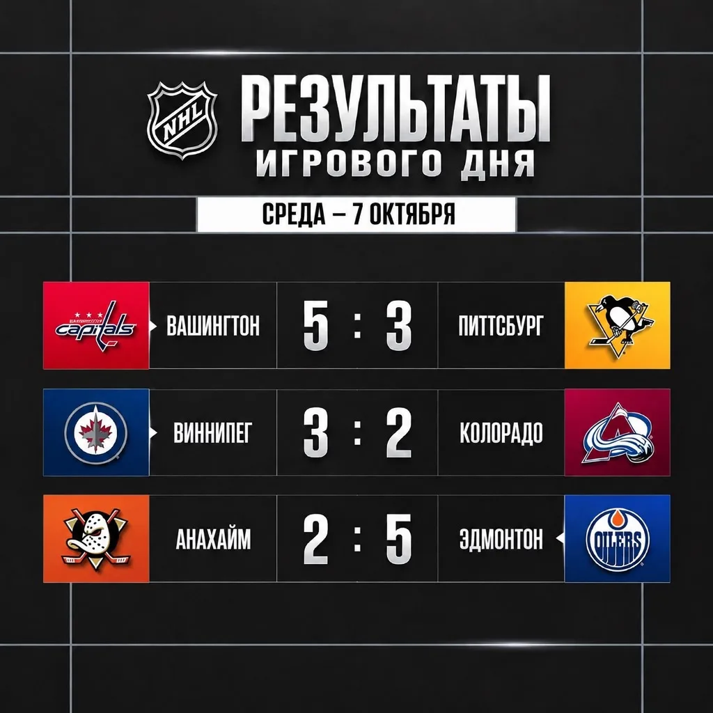 Результаты игрового дня.
