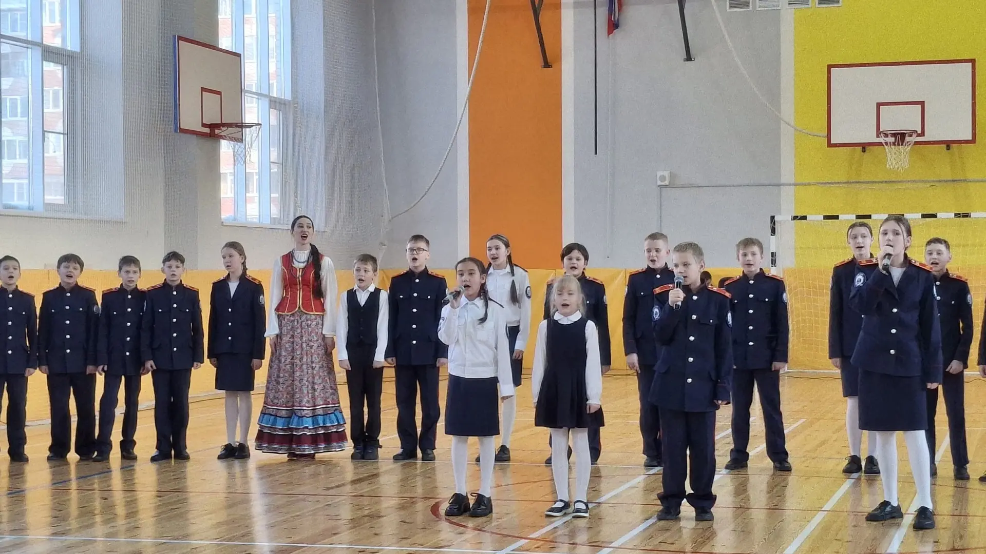 Наши кадеты подготовили и провели праздничное мероприятие «Казачье Рождество».   Мероприятие прошло 