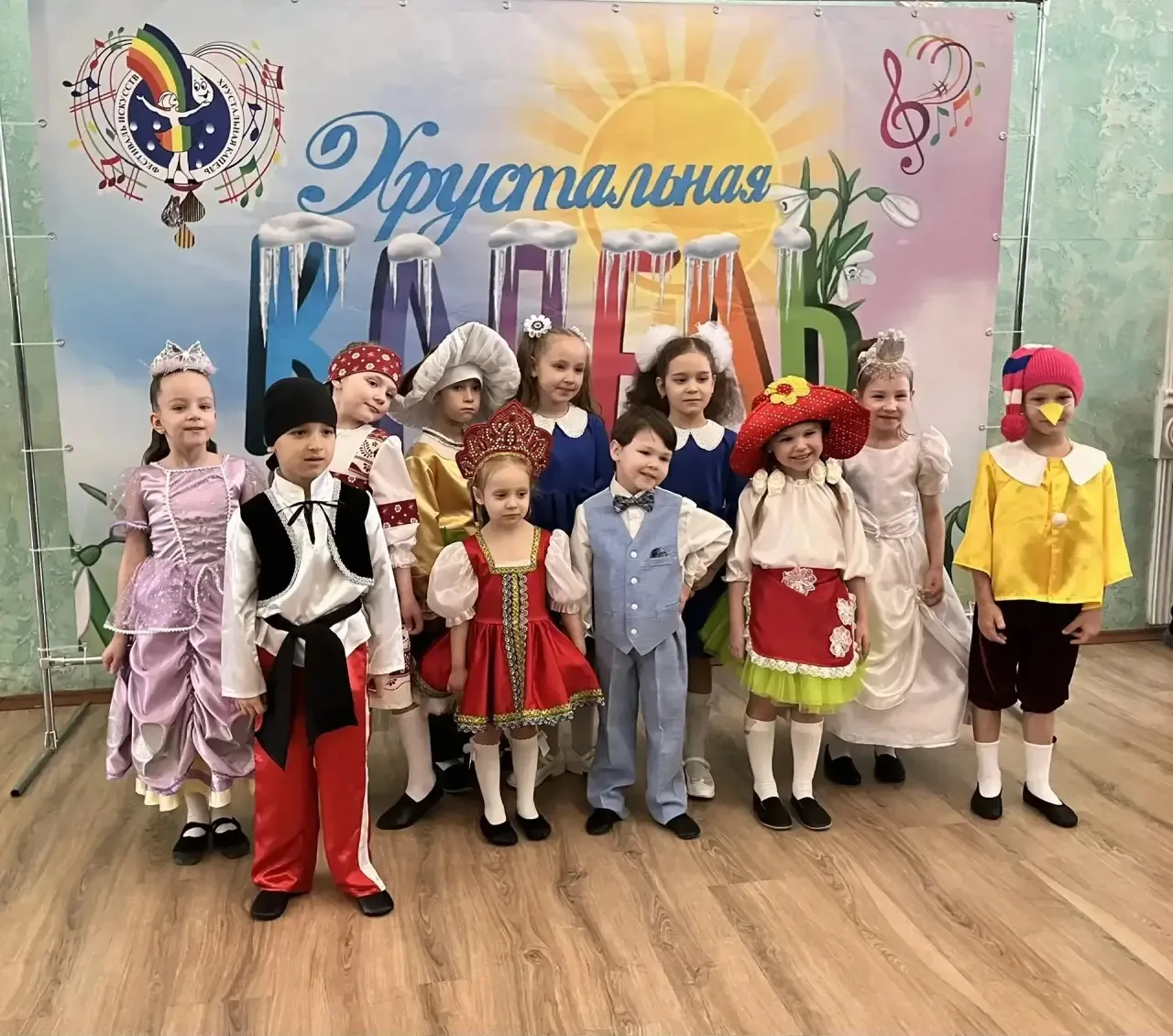Наши ребята в этом году приняли активное участие в городском творческом фестивале «Хрус...