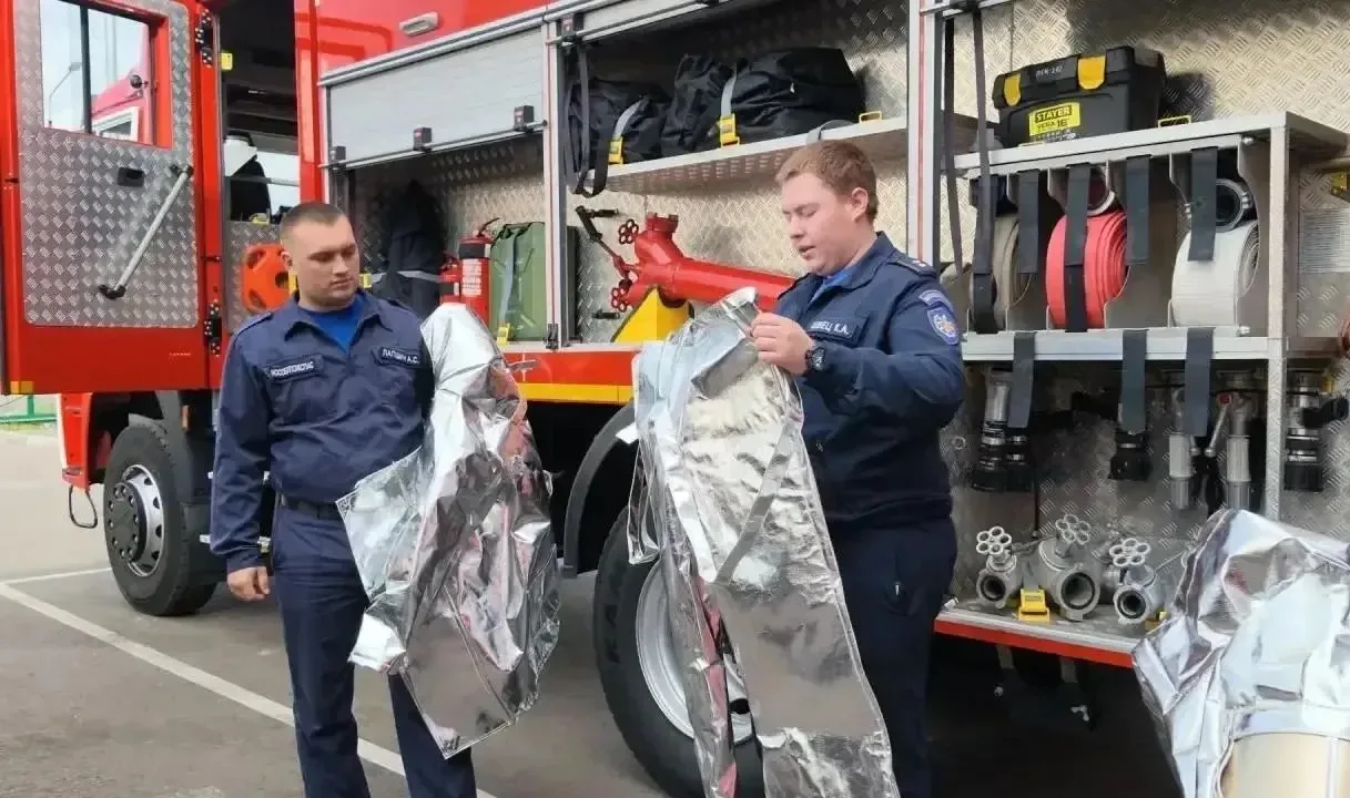 Школьников Балашихи познакомили с работой 202‑й пожарно-спасательной части