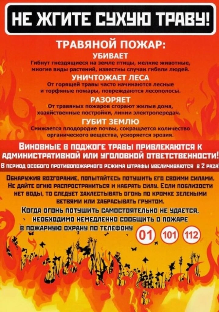 ❗ПАМЯТКА по пожарной безопасности на приусадебных участках и на землях различного целев...
