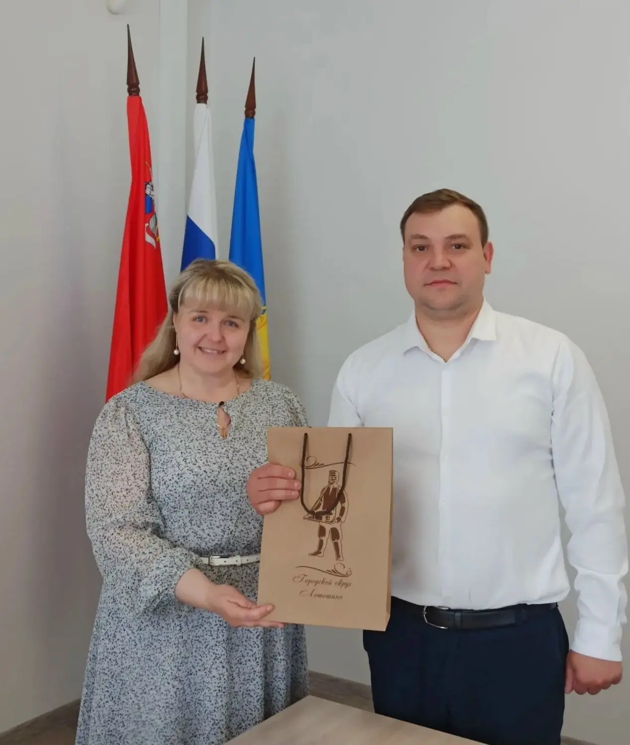 🎉Глава муниципального округа Лотошино Екатерина Долгасова поздравила с днем рождения г...