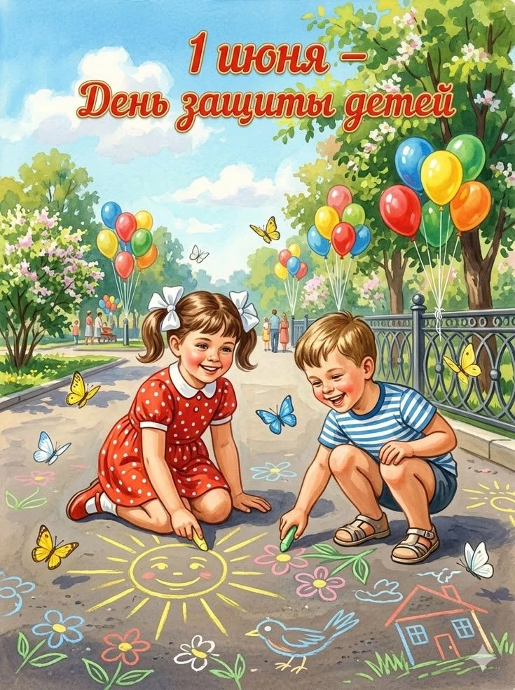 Рубрика: «День в истории» 📜1 июня – Международный день защиты детей