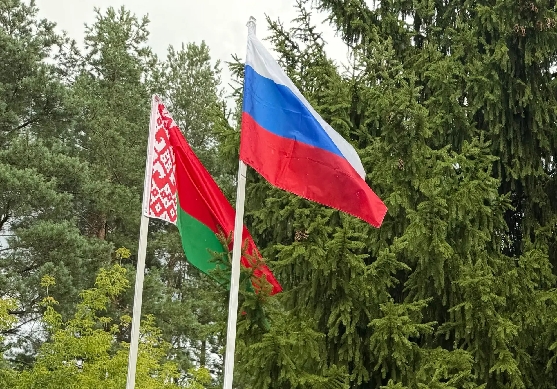 В завершении визита белорусской делегации продемонстрировали наши беспилотные авиационн...
