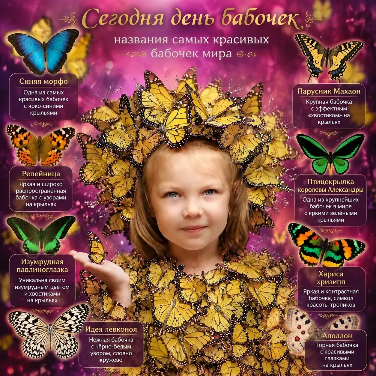 🦋 Чудо с крылышками: наш День бабочек! 🦋

Сегодня в нашем детском саду особенный день — мы говорим