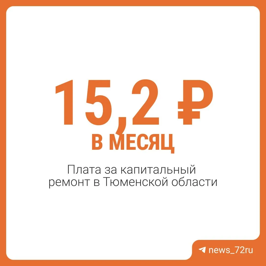 📰 В Тюменской области повысили минимальный взнос на капитальный ремонт.