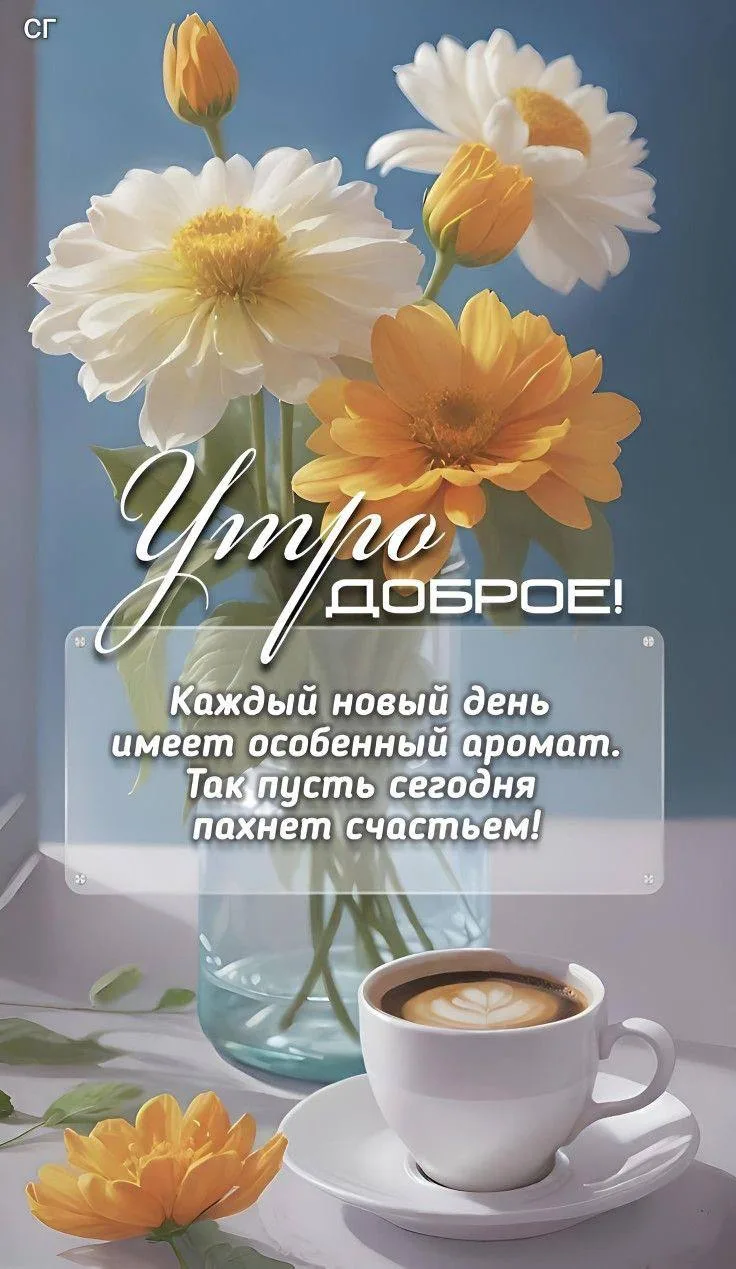 #ДоброеУтро 🌼