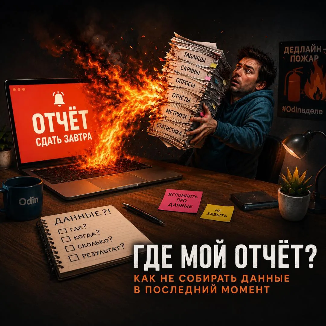 «Где мой отчёт?»