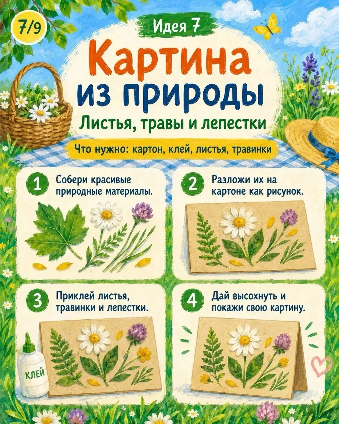 Как превратить обычную прогулку в захватывающее приключение?  
🎉 Игры на свежем воздухе развивают ф