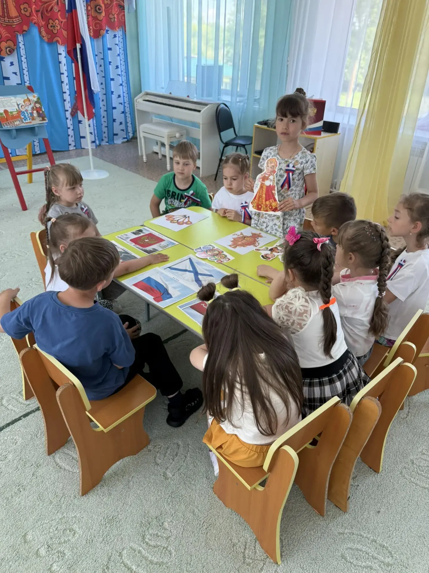 ❤️ В нашем детском саду прошёл «Караоке-час»: «Пою тебе, моя Россия!»