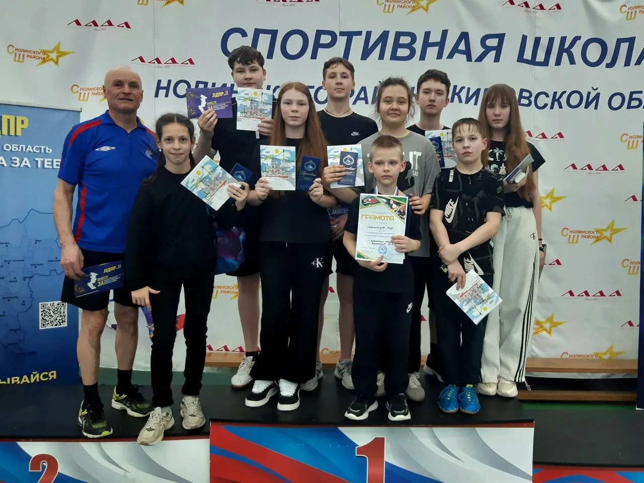 В Нолинске прошёл ежегодный турнир по настольному теннису на кубок ЛДПР