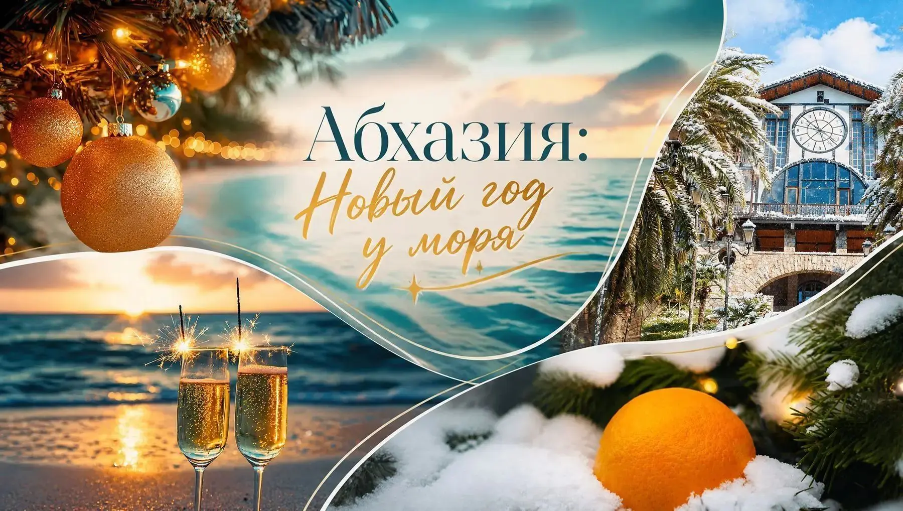 Новый год у моря – в Абхазии