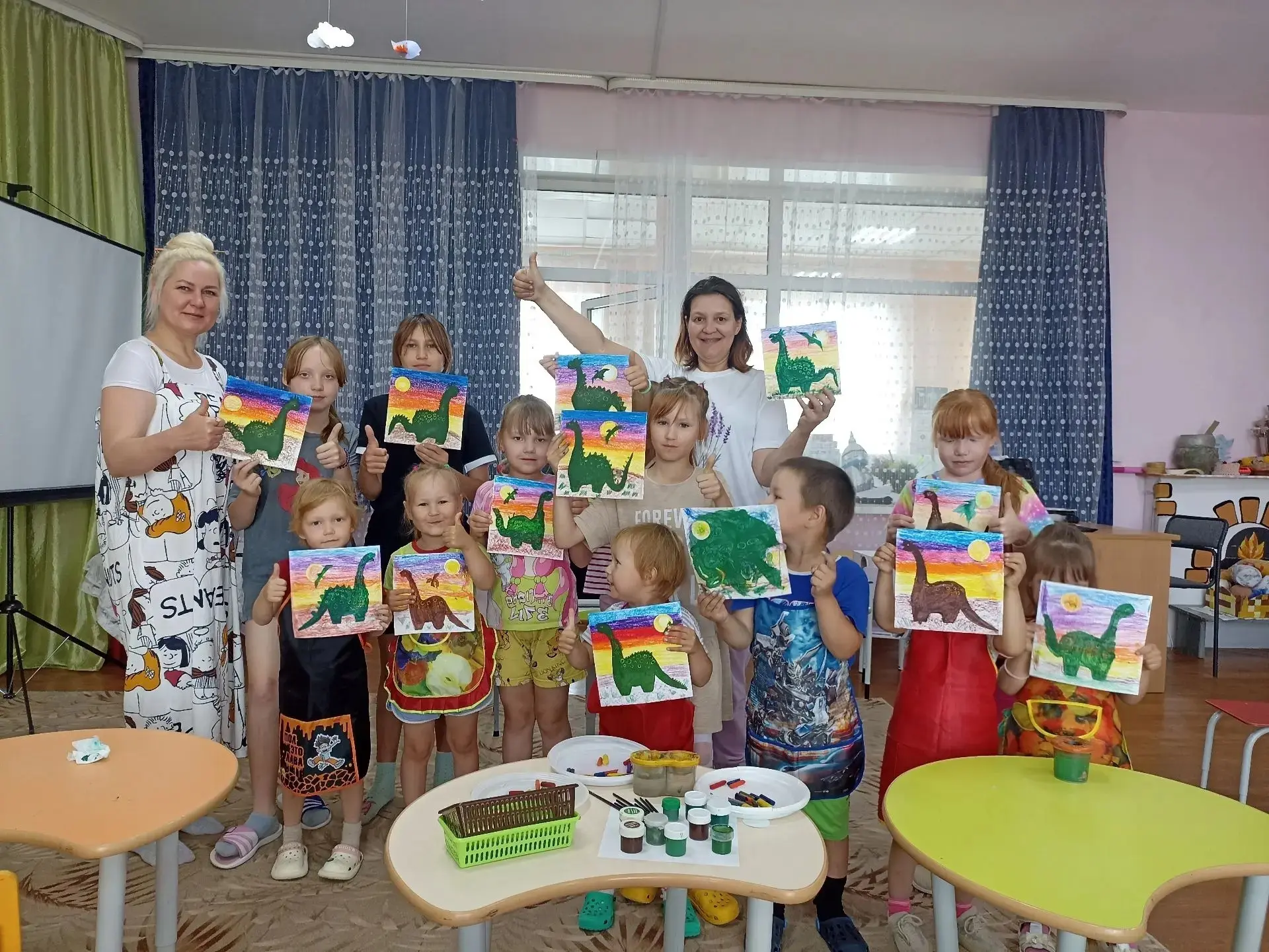 Специалистами артинского районного дома культуры проведен мастер-класс с ребятами из ре...