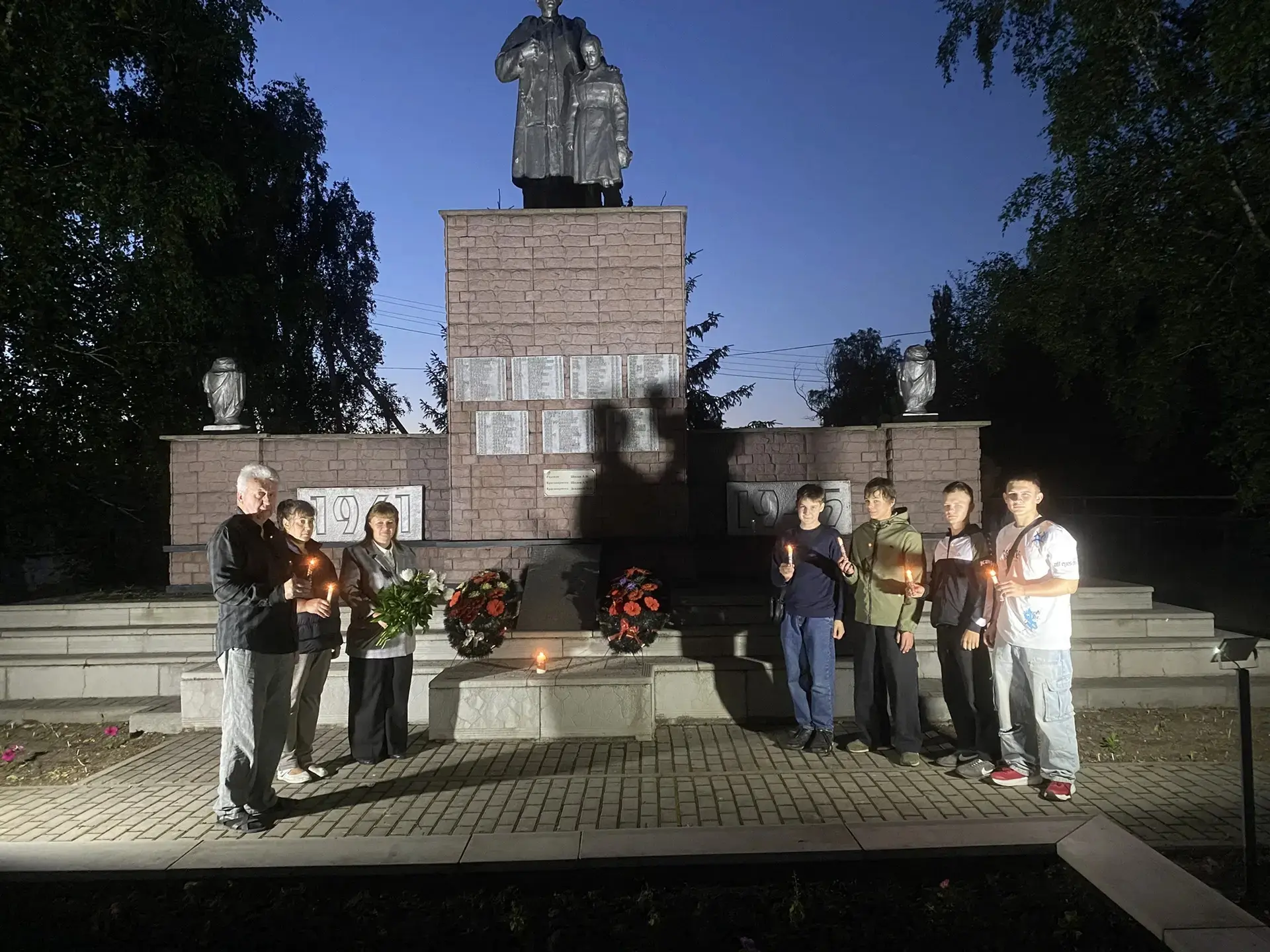 Жители Долгополянской сельской территории, сотрудники центра культурного развития и пре...