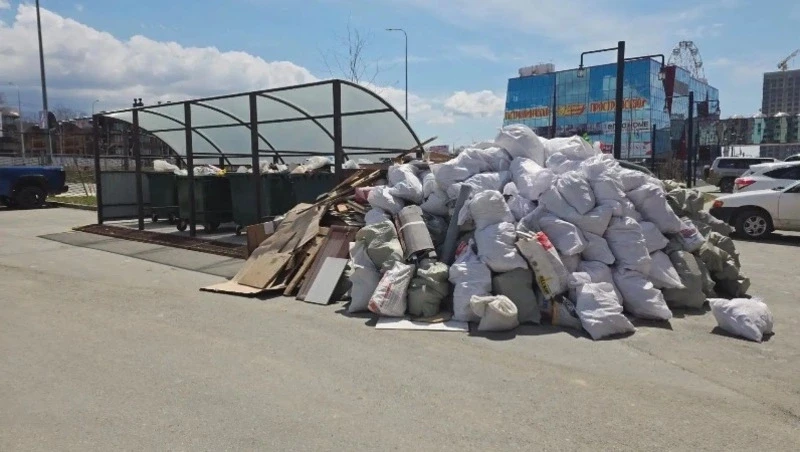 🚚Услугу по вывозу строительных отходов запустили в Южно-Сахалинске