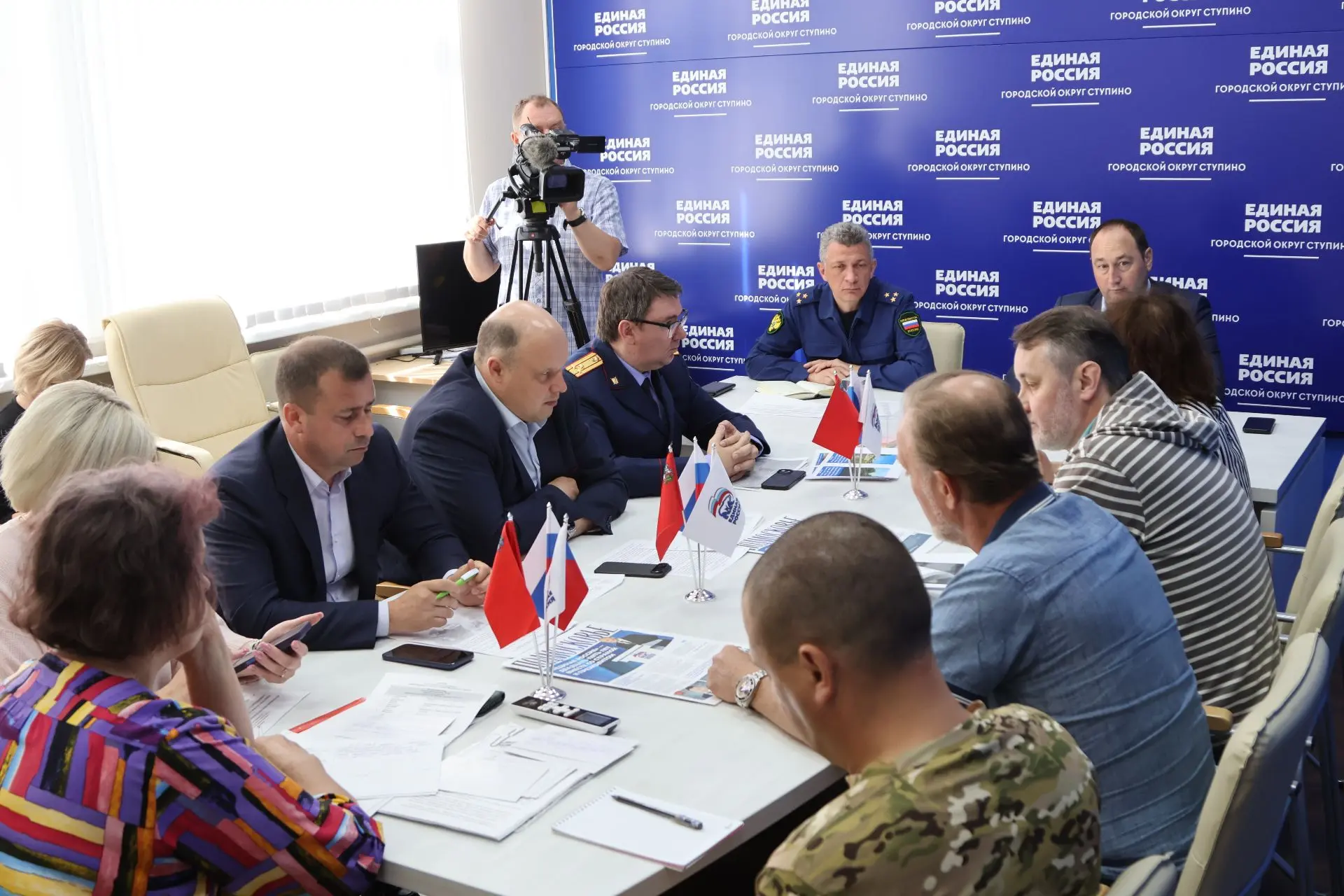 📝 Глава Ступино провёл личный приём граждан в Общественной приёмной  В Общественной приёмной партии 