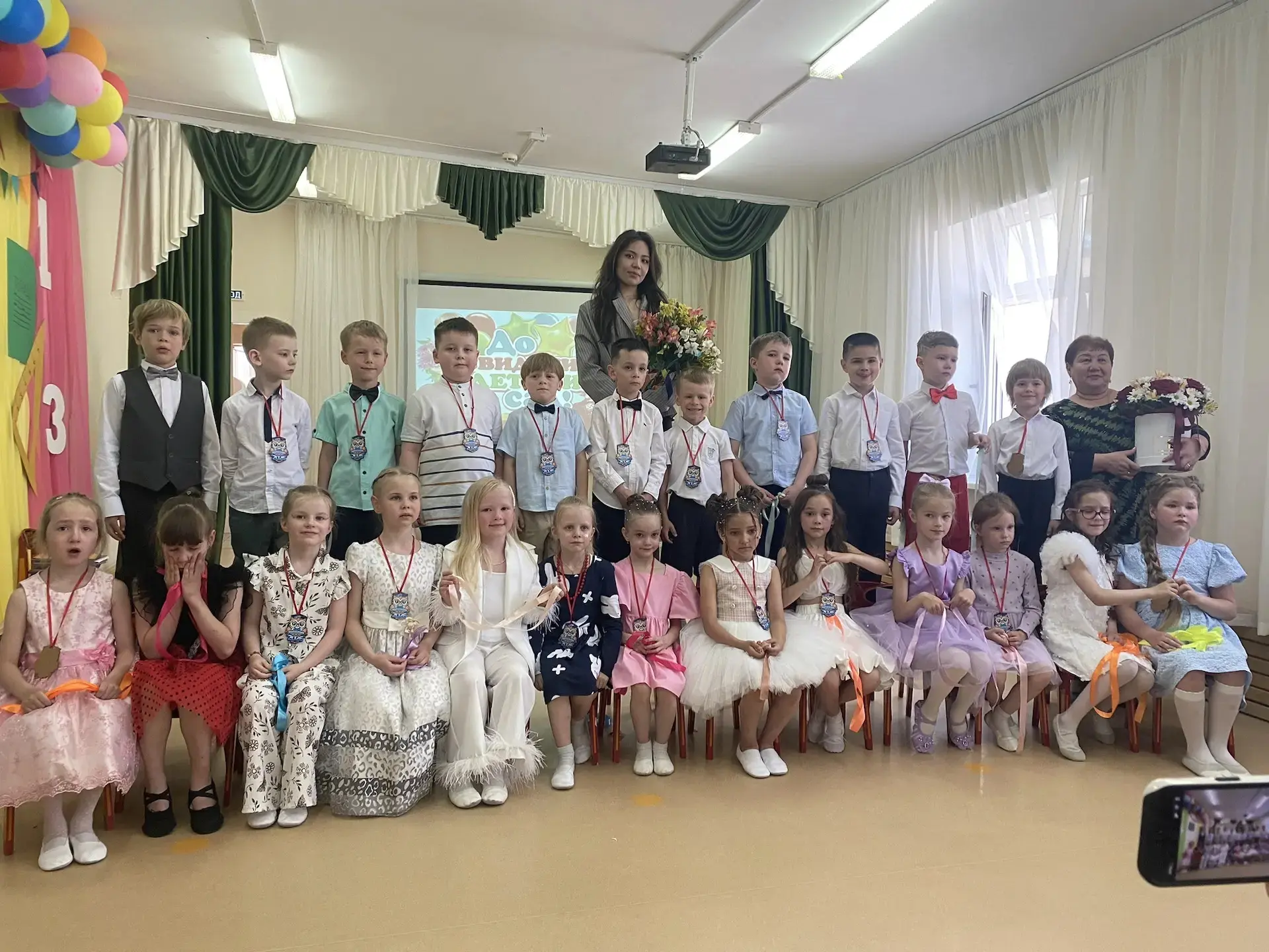 В нашем детском саду прошёл  выпускной у группы «Фантазёры»!