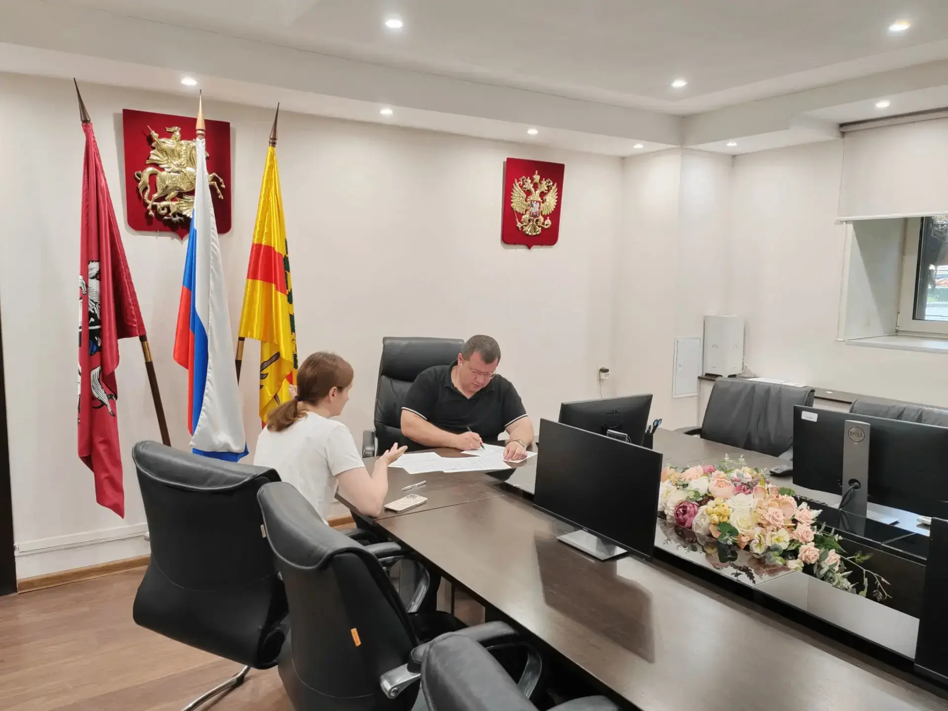 Исполняющий обязанности главы управы Ломоносовского района Кирилл Александрович Семин провёл еженеде