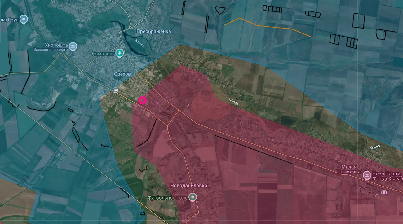 Работа бойцов 71-го полка в Орехове.