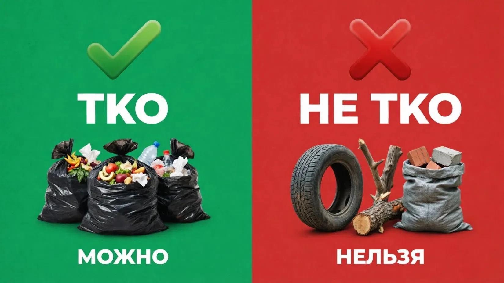♻ ТКО vs КГО: почему ваш мусор не вывозят?