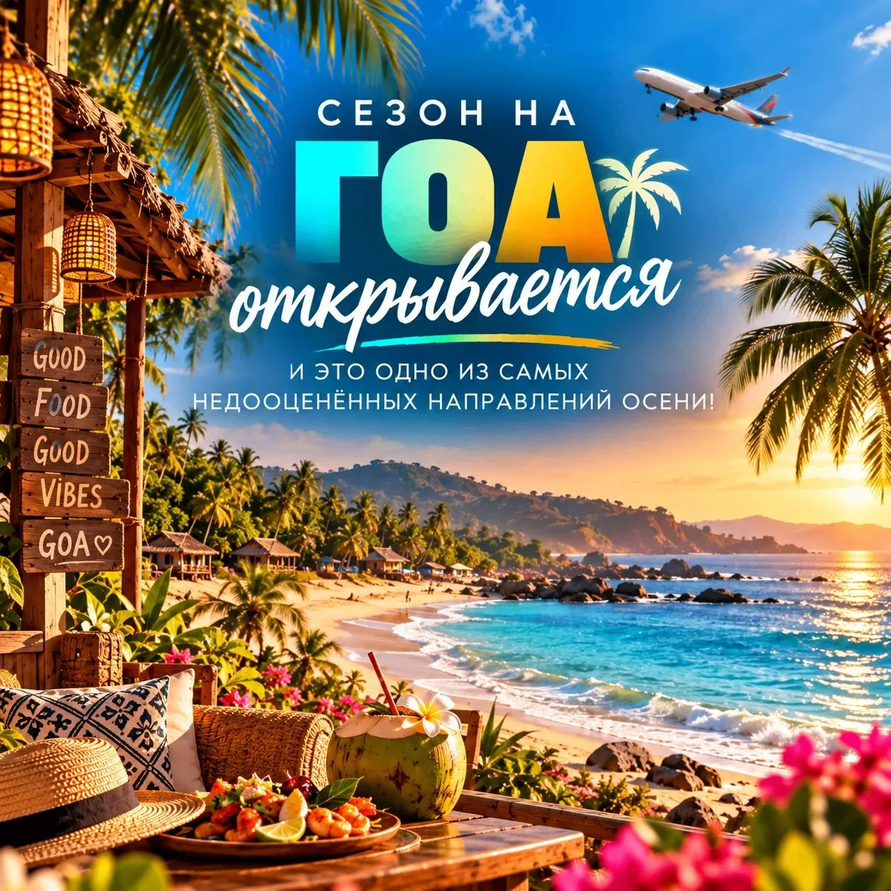 ⚡️ Сезон на Гоа открывается!
