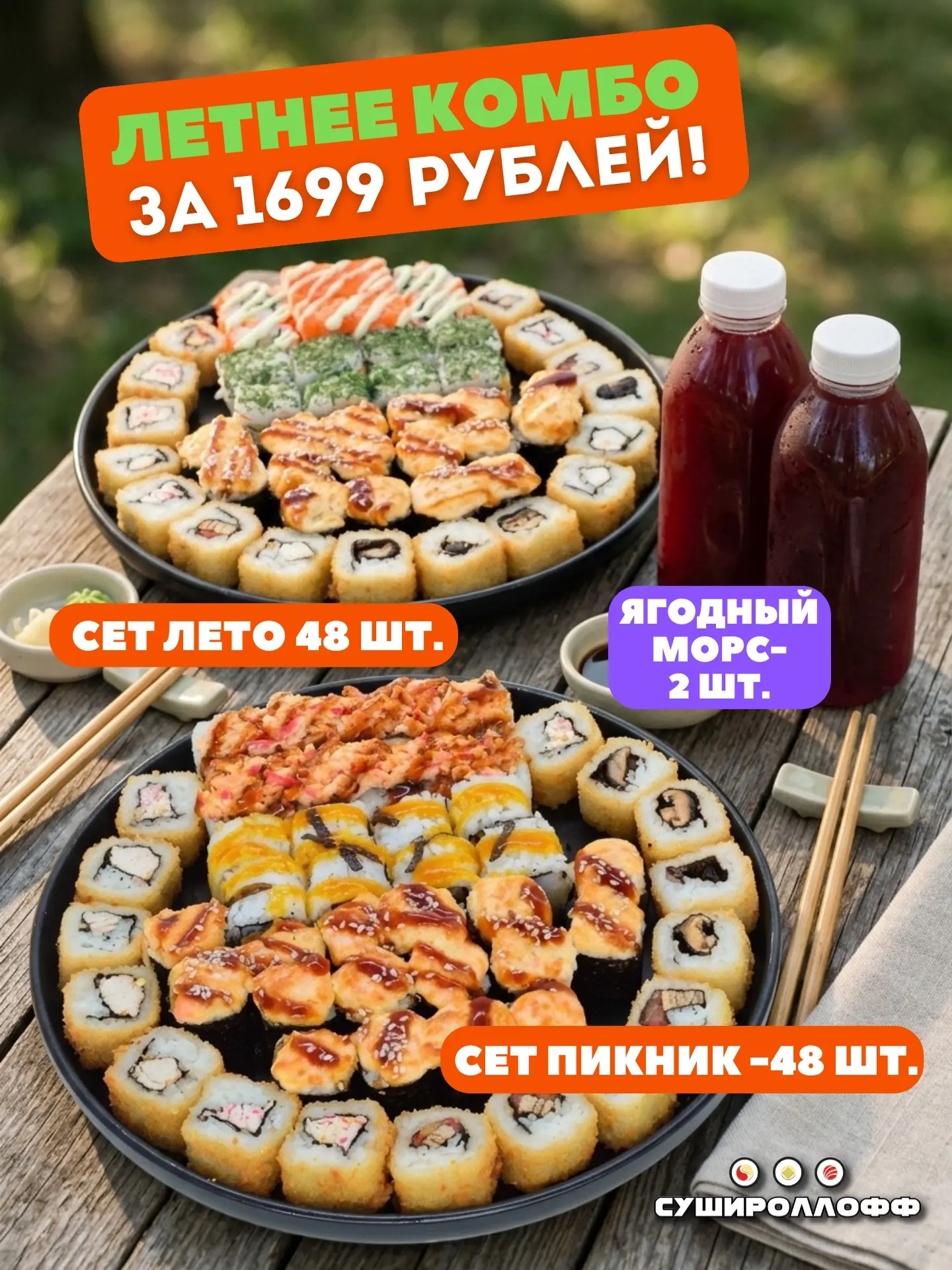 ☀️ Летнее комбо: это два новых сета по цене одного плюс целый литр освежающего  ягодног...