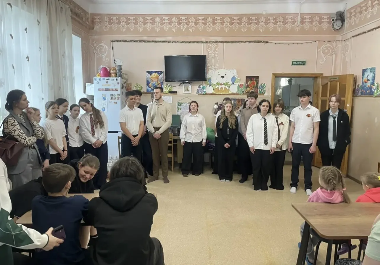 4 мая, в дни празднования Светлого Воскресения Господня, учащиеся и участники семейного клуба «Любов