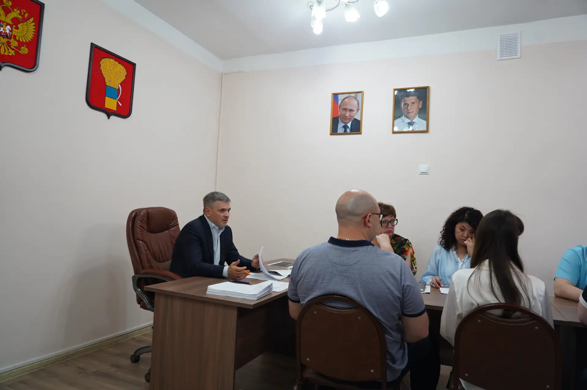 Сегодня провел очередной приём граждан по личным вопросам.