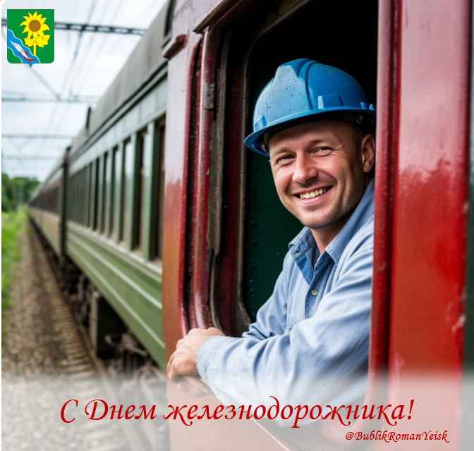Уважаемые работники и ветераны железнодорожного транспорта Ейского района! Примите искренние поздрав